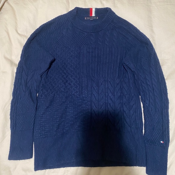 Tommy Hilfiger Woven Sweat Shirt - Picture 1 of 3